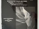 Debussy Bartok Brahms Violin Sonatas David Abel Wilson Audiophile LP Sealed