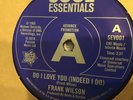 Frank Wilson - Do I Love You / Sweeter As The Days Go By - Demo
