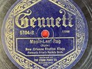 New Orleans Rhythm Kings - SWEET LOVIN' MAN / MAPLE LEAF RAG - Gennett 5104