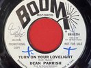 Dean Parrish - DETERMINATION / TURN ON YOUR LOVELIGHT - Boom 60,016 WLP DJ Promo
