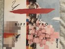 SIGNED BIFFY CLYRO – THE MYTH OF THE HAPPILY EVER AFTER 12” RED VINYL