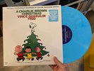 Vince Guaraldi Trio A CHARLIE BROWN CHRISTMAS BLUE BLANKET COLORED VINYL - NM