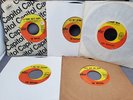 FIVE BEATLES 45rpm CAPITOL RECORDS WITH SLEEVES Can't Buy Me Love NR