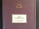 Mozart: Klavierkonzert  d-moll KV 466  Edwin Fischer    Album 4 x 78 rpm HMV