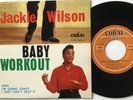 JACKIE WILSON BABY WORKOUT EP French 1963  EX