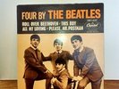 Vintage Four by The Beatles 45rpm Record Capital Records