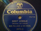 NM Ben Pollack & Orch - COLUMBIA 2879 - Deep Jungle/Swing Out