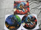 iron maiden - NEW THEATRE , OXFORT - 2LP - ONE SIDED PICTURE DISC'S - RARE