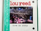 LOU REED LIVE IN ITALY RCA RPL3046 JAPAN OBI VINYL 2LP