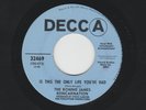 GARAGE FUZZ PSYCH 45 - the RONNIE JAMES REINCARNATION - HEAR - 1969 PROMO DECCA