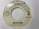 ELVIS PRESLEY ON RCA PROMO NOT FOR SALE USA  VIVA LAS VEGAS 47-8360  VG++