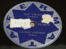 CHUBBY CHECKER 1961 “THE TWIST/LET´S TWIST AGAIN” 10” UNIQUE  78 RPM BRAZIL