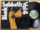 BLACK SABBATH VOL. 4 RARE VINTAGE VINYL CLASSIC HARD ROCK HEAVY METAL OZZY VG+