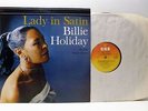 BILLIE HOLIDAY lady in satin LP EX+/EX-, CBS 32259, vinyl, album, cool jazz, uk
