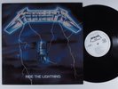 METALLICA Ride The Lightning ELEKTRA LP VG++/NM wlp 2nd pressing p