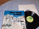 DEEP PURPLE deep purple in rock 1970 - EARLY UK PRESS- PURPLE( GRAMOPHONE)-EX++