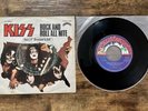 Kiss - Rock And Roll All Night G+VG+ Heavy Metal Vinyl Record 7” Single Spain