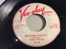 EDDIE TAYLOR-VEE-JAY 185-PROMO-BIG TOWN PLAYBOY/RIDE EM ON DOWN-CHICAGO BLUES 45