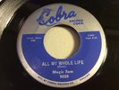 MAGIC SAM-COBRA 5025-ALL MY WHOLE LIFE/ALL NIGHT LONG-CHICAGO BLUES 45 1957