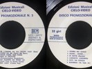 RARE - LED ZEPPELIN - EDIZIONI MUSICALI CIELO-VIDEO - PROMO SAMPLER