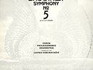 BRUCKNER Symphony 5 MATACIC Czech PO Jugoton LSS-75105 2LP Gatefold 1970 Rec.
