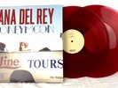 Lana Del Rey Honeymoon Red Vinyl Album 2 LP very rare translucent w inserts