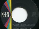 MILTON GRAYSON*IT AIN'T NECESSARILY SO*POPCORN*R&B*LISTEN