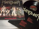 MANOWAR / INTO GLORY RIDE LP Heavy Metal 1983 Megaforce