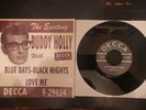 BUDDY HOLLY Love Me / Blue Days-Black Nights DECCA  1956 Vinyl,Picture Sleeve