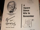 Frank Lane A Square Dance Nite To Remember LP Record 1967 Scope Records RARE NM