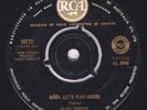 ELVIS PRESLEY Baby Lets Play House / I'm Left You're Right, Shes Gone 45  SirH70