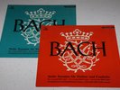 2LP Set Schneeberger Bach Sonatas for Violin & Harpsichord Barenreiter ED1 NM