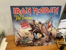 IRON MAIDEN-THE TROOPER MAXI 12”LP FIRST GER PRESS EX+ to NM/EX 1983