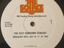 OZZY OSBOURNE The Ozzy Osbourne Concert w/Randy Rhoads 1981 LIVE 2xLP Radio Show