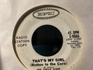 THE GREAT SCOTS THAT'S MY GIRL / LOST IN CONVERSATION Epic / Promo / Hear 45
