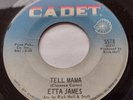 CANADA  ETTA JAMES Tell Mama / I'd Rather Go Blind ORIG 1967 FUNK SOUL 45