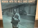 WORKIN' WITH THE MILES DAVIS QUINTET PRESTIGE PRLP 7166 Bergenfield VG MONO