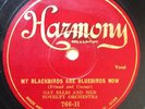 Harmony #766-H: Annette Hanshaw-Blackbirds Are Bluebirds/You Want The Rainbow E-