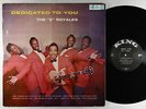 5 Royales - Dedicated To You LP - King No Crown Mono VG+