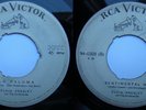 ELVIS PRESLEY LA PALOMA (NO MORE)/SENTIMENTAL ME 1961 WHITE LBL CHILEAN PRESS V2