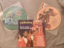 Disney Vinyl Records - Louis Armstrong - Haunted Mansion & Pirates Picture Discs