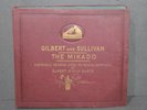 GILBERT & SULLIVAN OPERA THE MIKADO Full Album  78 RPM 11 RECORDS BINDER NI38