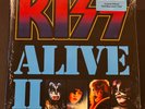 KISS ALIVE II (LTD RED/BLUE SPLATTER VINYL, 45th Anniversary, 2022) SEALED 