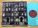 Led Zeppelin - Physical Graffiti 2-LP Rare Turqoise Blue Vinyl Pressing VG+/VG++