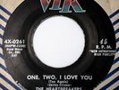 The Heartbreakers Doo Wop 45 - One ,Two, I Love You bw Without a Cause on Vik