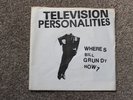 Television Personalities EP  Where s Bill Grundy Now?  NM DIY 1977 1st Rare Read