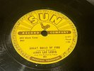 Jerry Lee Lewis - Great Balls of Fire / You Win Again SUN 281  78 RPM Shellac