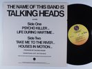 TALKING HEADS The Name Of This Band Is... SIRE EP VG++ 45rpm promo q