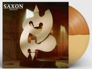 Saxon Destiny LP Gold Brown split Vinyl NEW SEALED