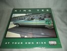 KING TEE - At Your Own Risk 1990 LP US OG 1st Press w/Hype Factory Sealed Shrink
